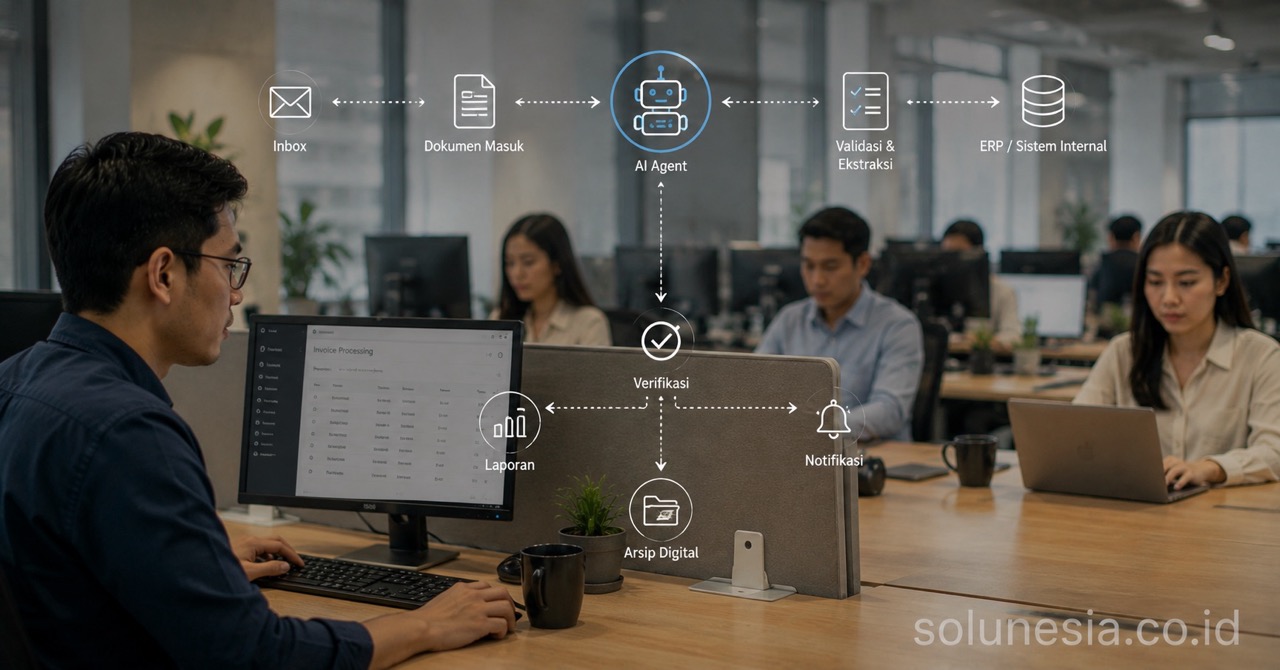 AI Agent untuk Otomasi Back-Office: Contoh Penerapan di Perusahaan