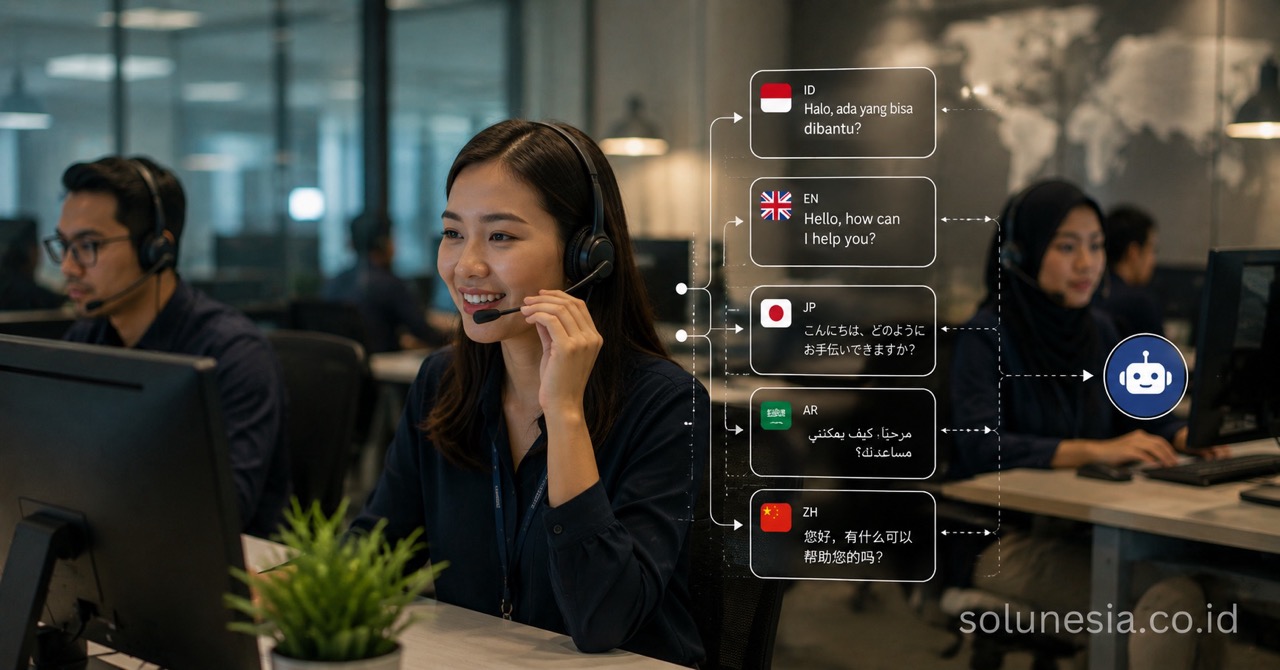 Chatbot Multibahasa untuk Bisnis Indonesia: Manfaat dan Tantangannya