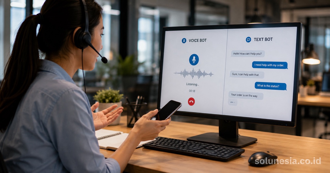 Voice Bot vs Text Bot: Mana yang Cocok untuk Customer Service?