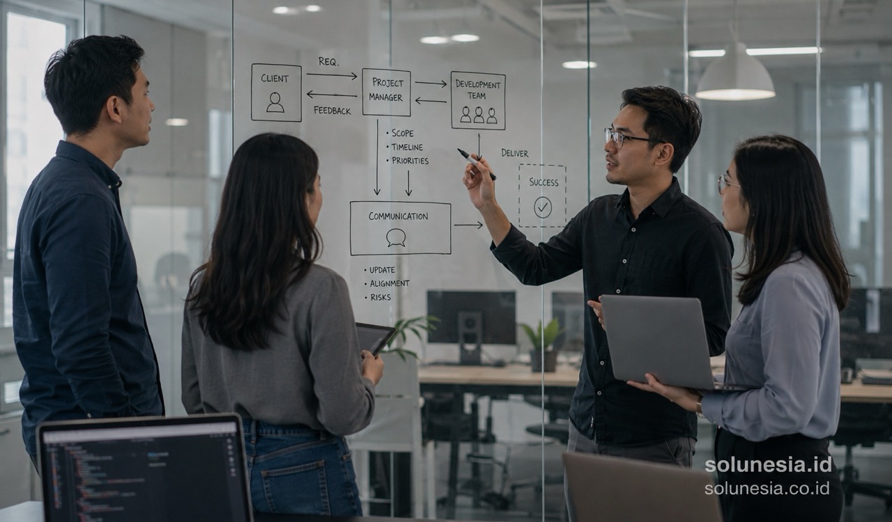 Komunikasi dengan Software House: Hal yang Menentukan Kelancaran Proyek