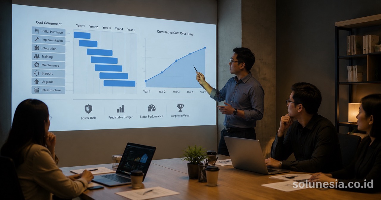 Total Cost of Ownership Software: Kenapa Harga Awal Saja Tidak Cukup