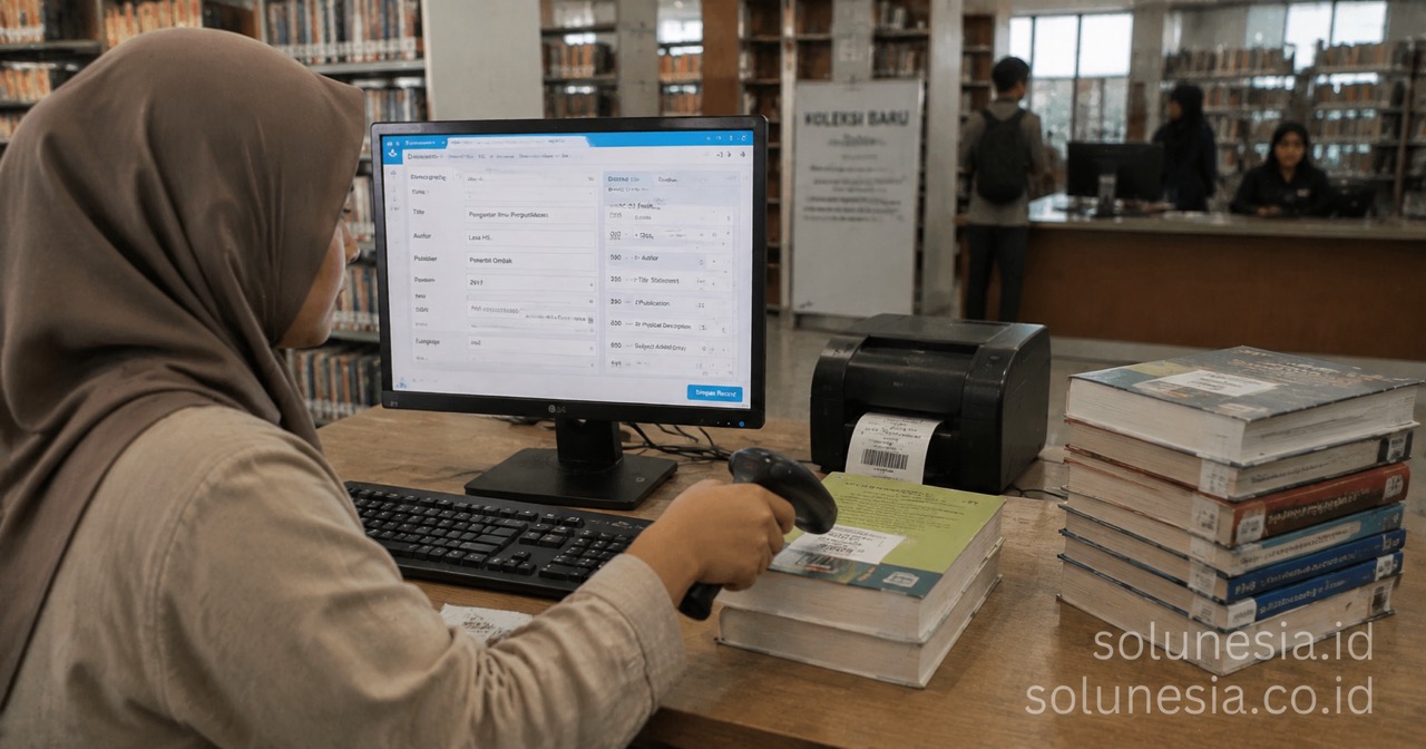 Implementasi MARC dan Barcode pada Perpustakaan Daerah