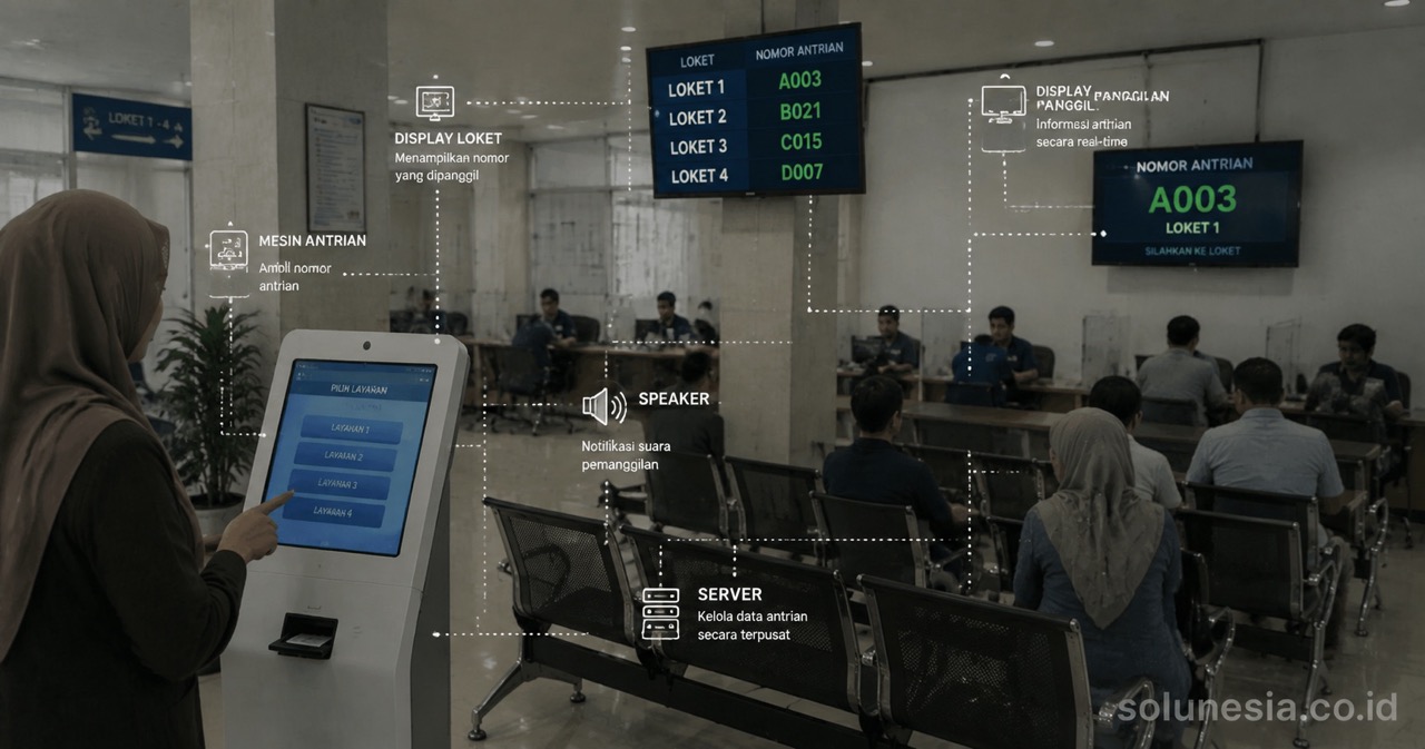 Integrasi Hardware untuk Sistem Antrean: Pelajaran dari Implementasi