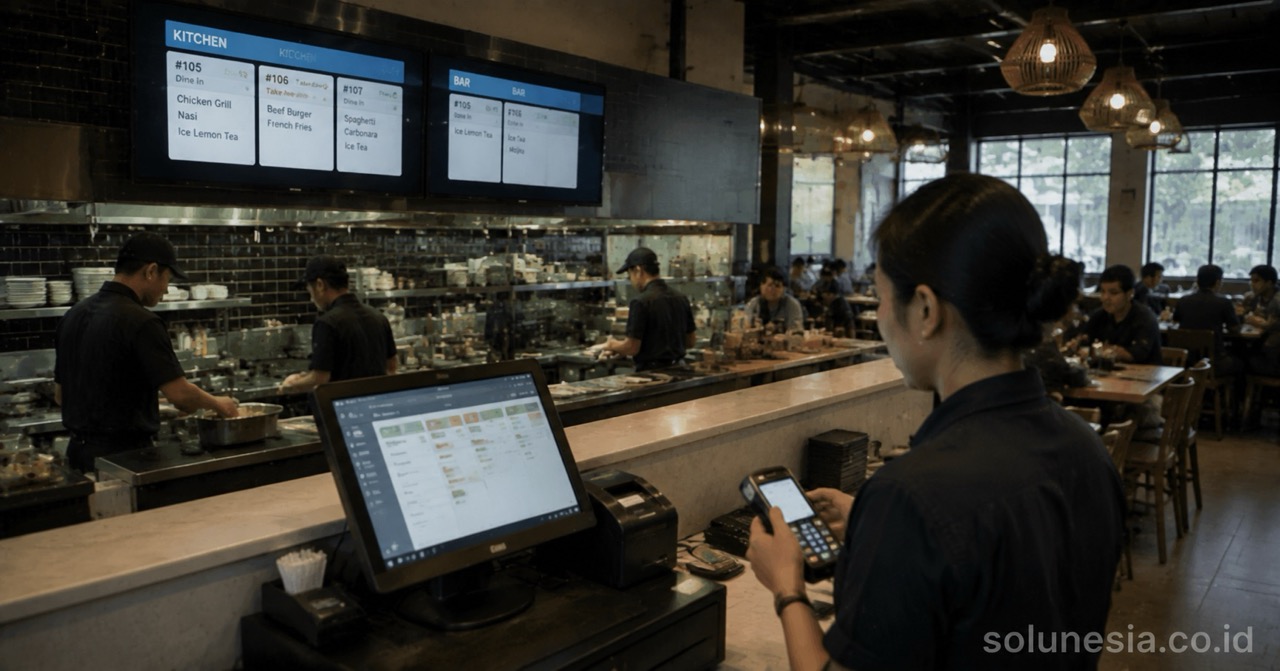 Integrasi KDS dan EDC pada Sistem ERP Restoran