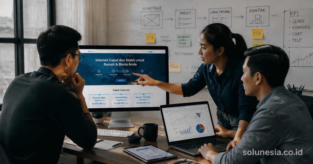 Membangun Website Perusahaan ISP yang Mendukung Prospek dan Konversi