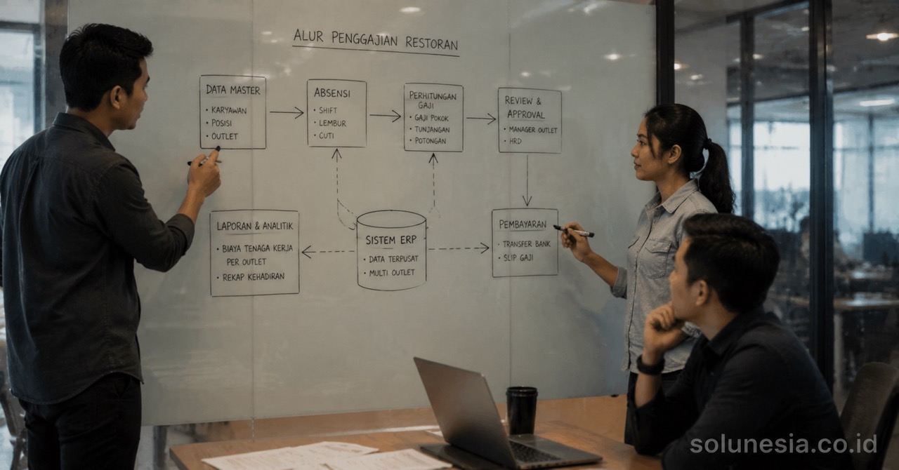 Pengelolaan Penggajian untuk Restoran Berskala Besar