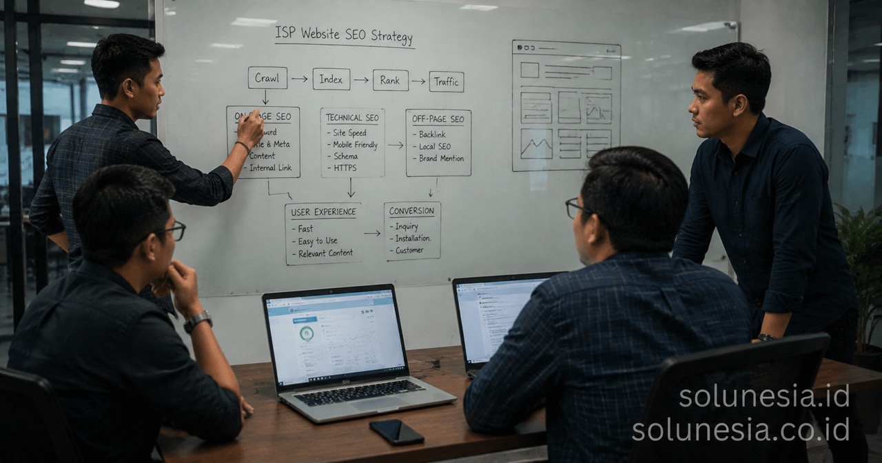 Studi Kasus Website Perusahaan ISP dengan Fokus SEO