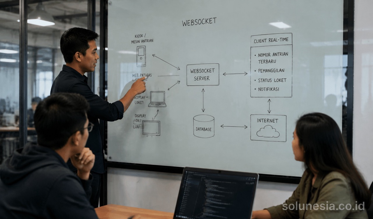 WebSocket untuk Sistem Antrean Real-Time di Layanan Publik