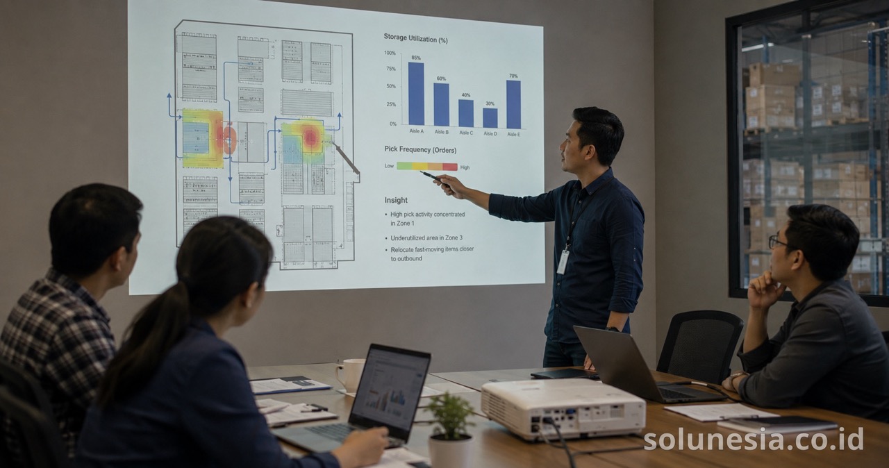 Data WMS untuk Optimasi Layout Gudang: Kapan Analisis Ini Berguna?
