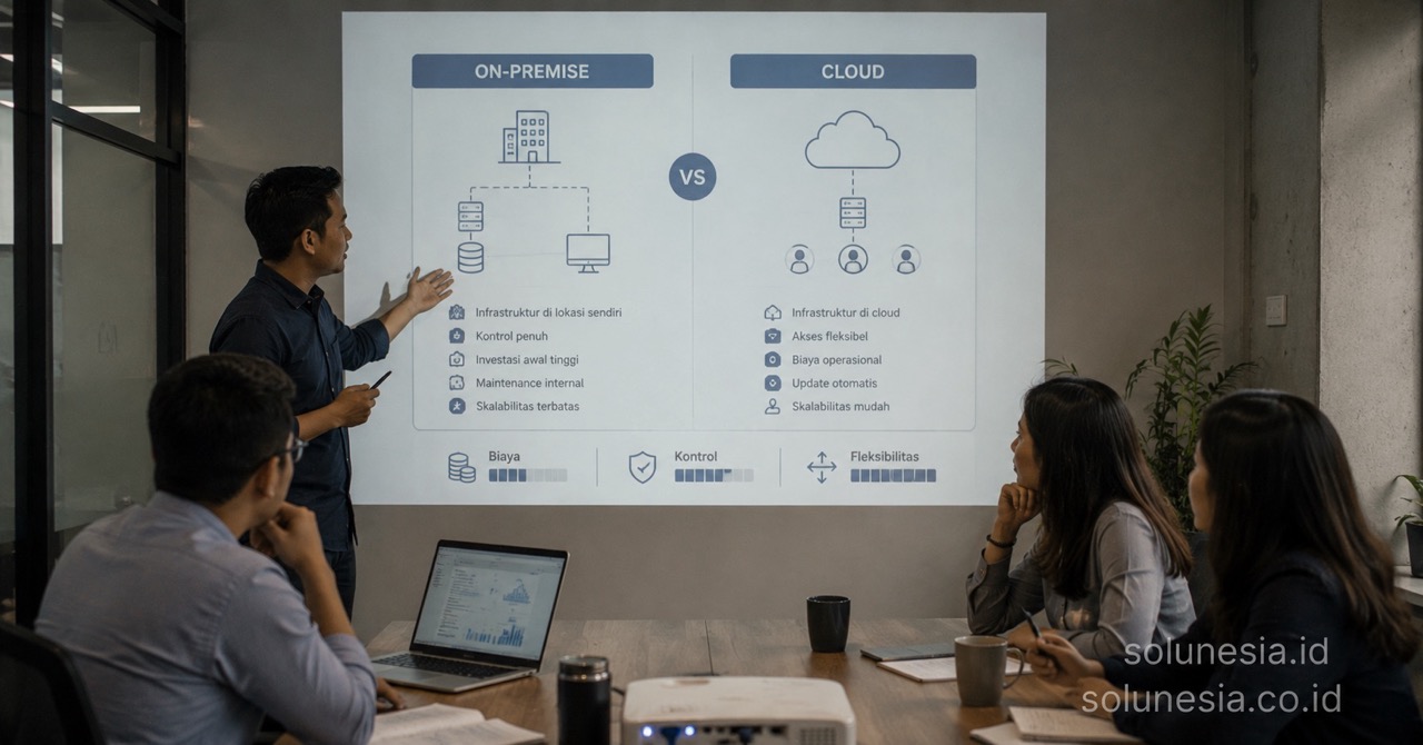 ERP On-Premise vs Cloud: Mana yang Lebih Sesuai?