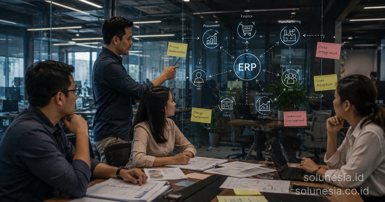 Strategi Implementasi ERP untuk Perusahaan dalam Transformasi Digital