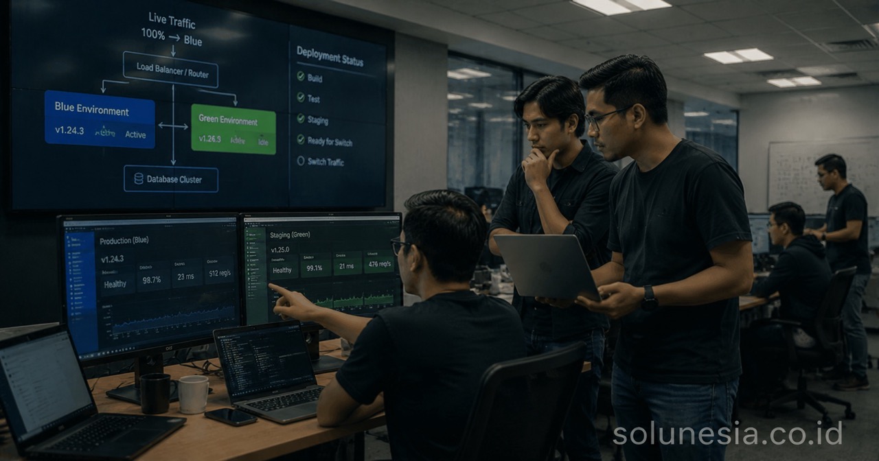 Blue-Green Deployment: Kapan Cocok untuk Sistem yang Harus Tetap Online?