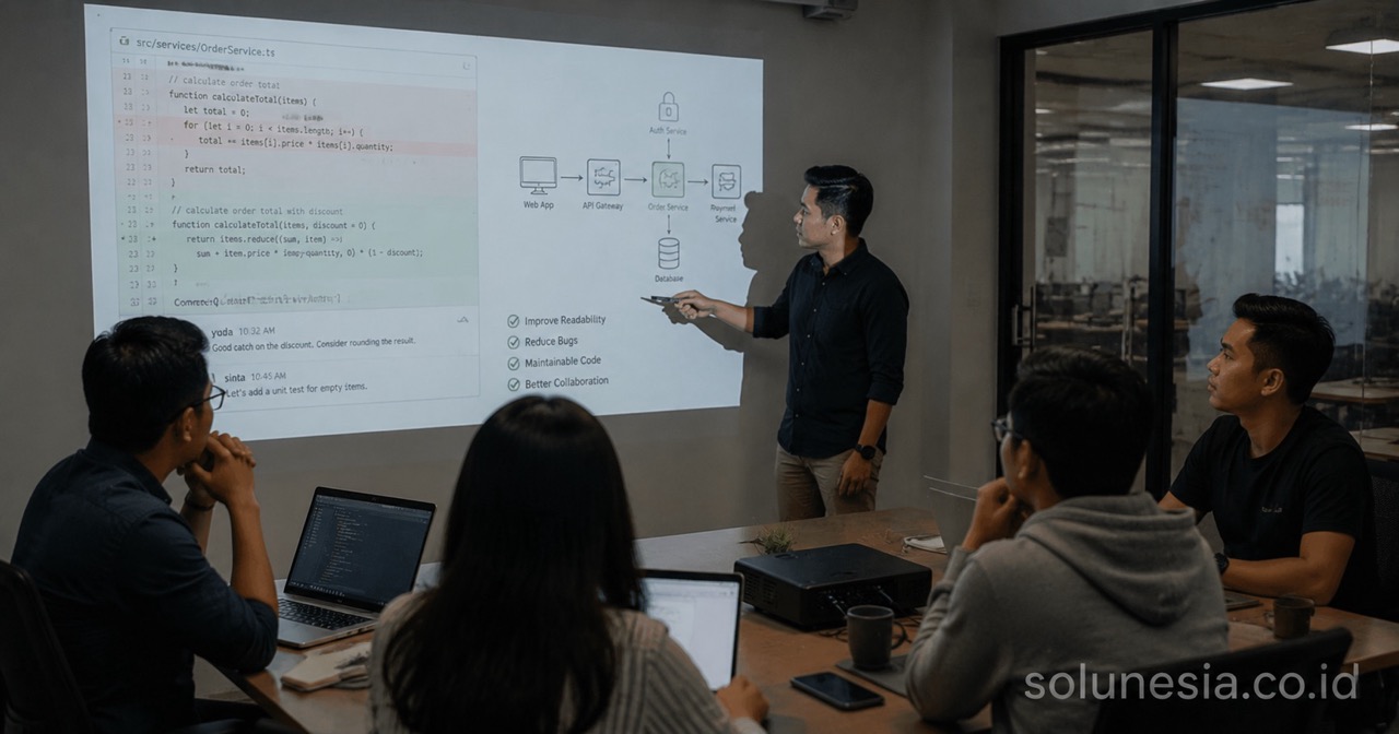Code Review dalam Proyek Software: Mengapa Penting bagi Kualitas Hasil