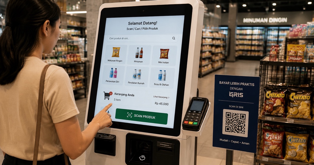 Fitur POS Kiosk yang Penting untuk Bisnis Retail di Indonesia