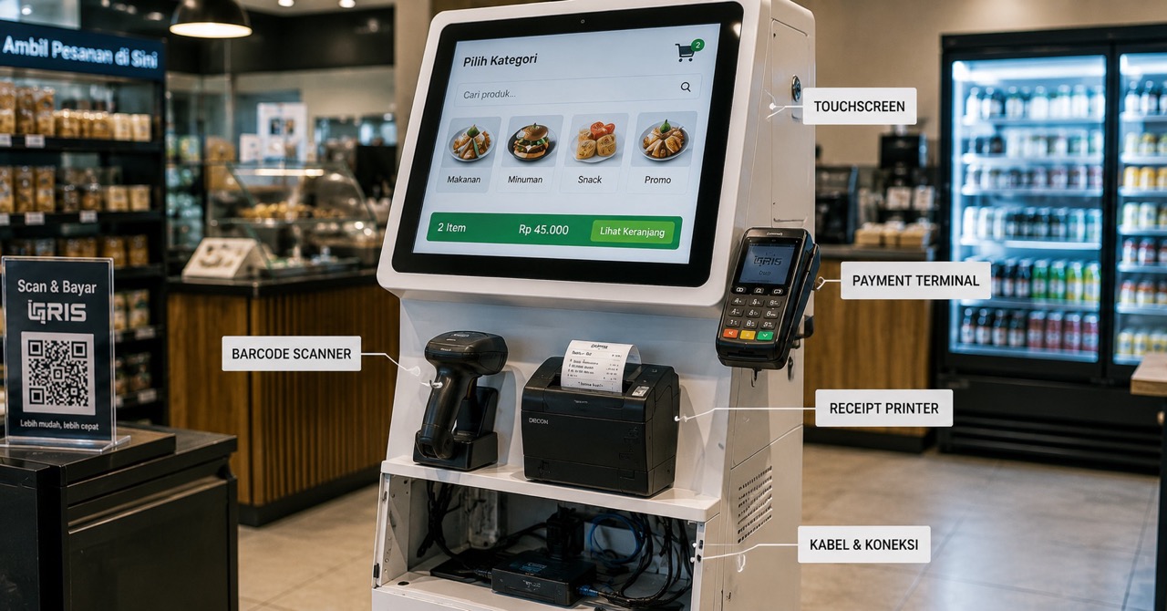 Sistem Kiosk Terintegrasi Hardware: Komponen dan Risiko yang Perlu Dipertimbangkan