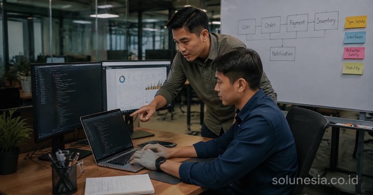 TypeScript untuk Aplikasi Bisnis: Manfaat Type Safety bagi Stabilitas Sistem