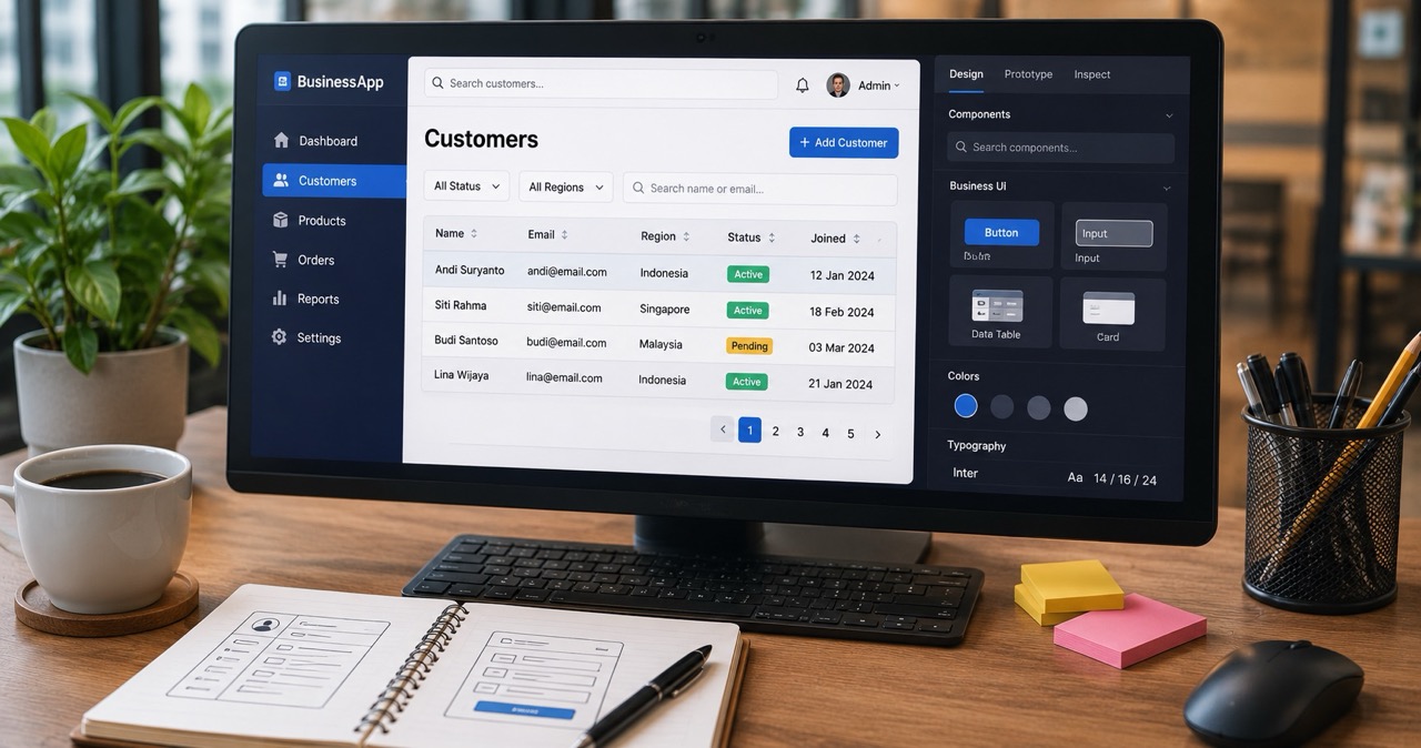 UI/UX Aplikasi Bisnis: Mengapa Desain yang Tepat Mempengaruhi Adopsi Pengguna