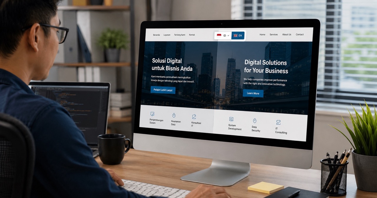 Website Perusahaan Multibahasa: Manfaat dan Hal yang Perlu Disiapkan