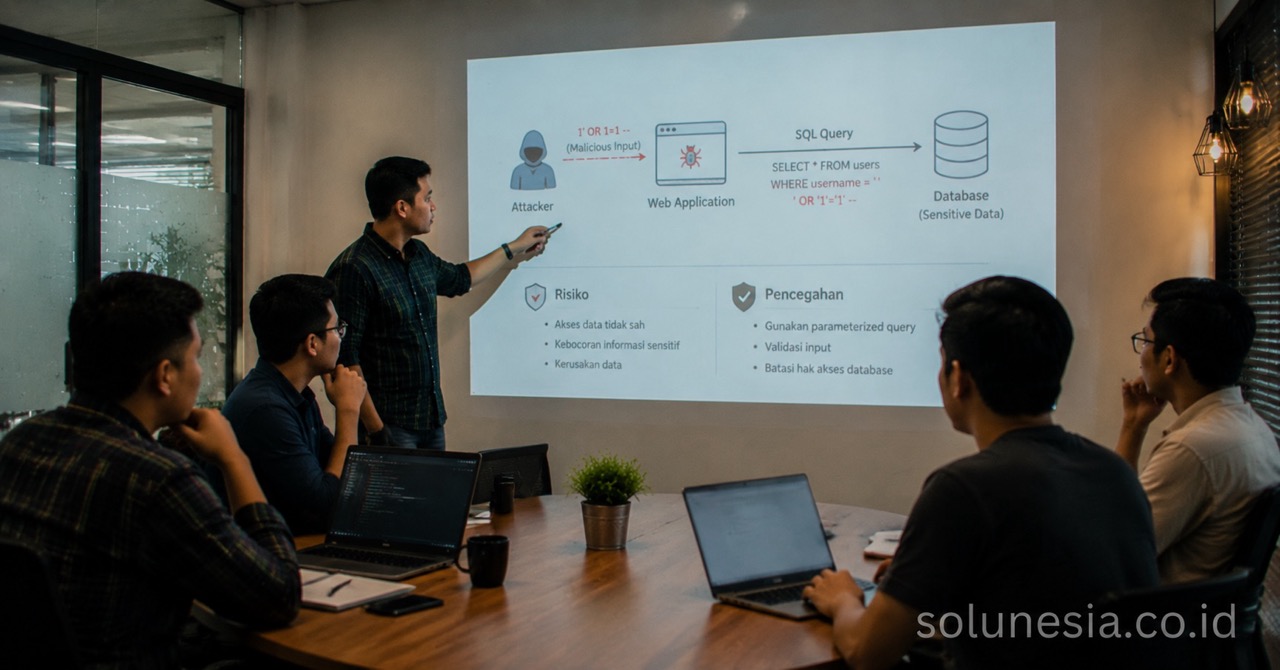 SQL Injection: Risiko Keamanan yang Harus Dicegah dalam Pengembangan Website