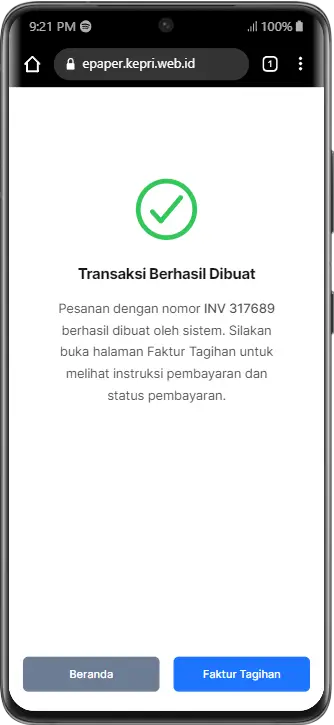 Complete Payment