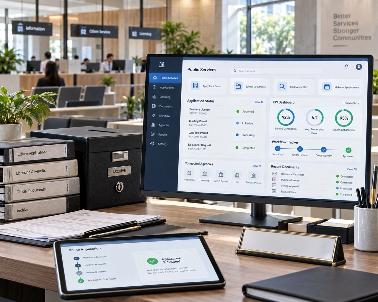 Workspace and public sector services
