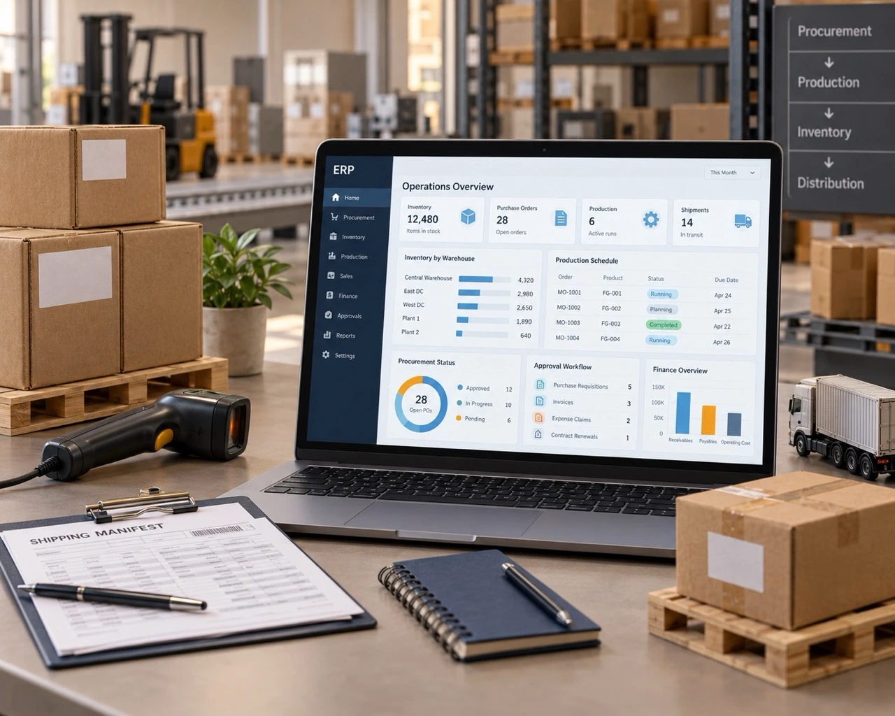 Warehouse and supply chain operations