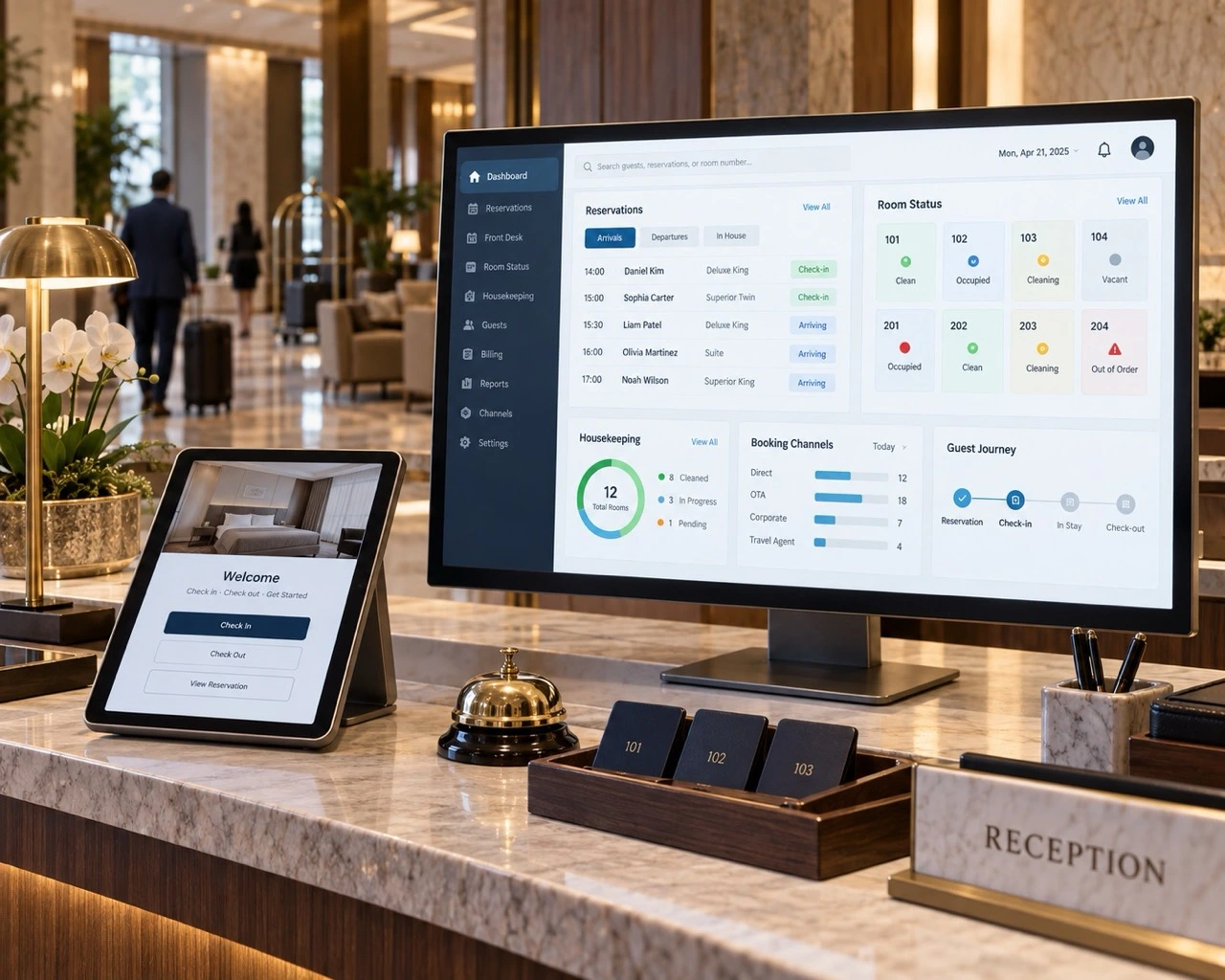 Hotel and hospitality operations